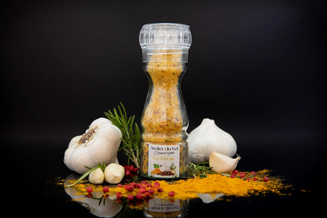 Le Gitan - Flavored Camargue Salt Mill 